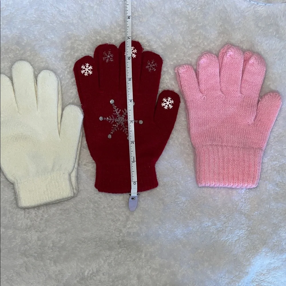 Gymboree Kids Mittens and Socks Set - Red, Pink, White